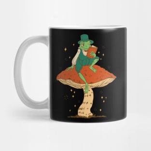 Book Lover Frog Mug